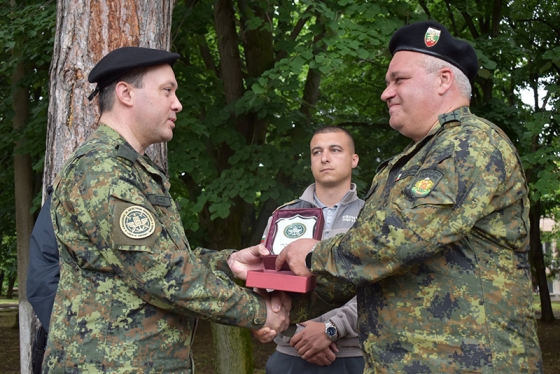 Подп. Ивелин Станев сдаде длъжността &bdquo;Началник на военно формирование 26690 &ndash; Павликени&ldquo; на майор Мирослав Любомиров